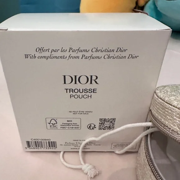 Dior Gold Round Coin Purse - Picture 4 of 5